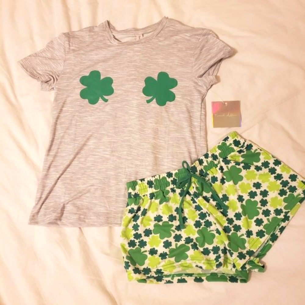 NWT Shamrock sleepwear set